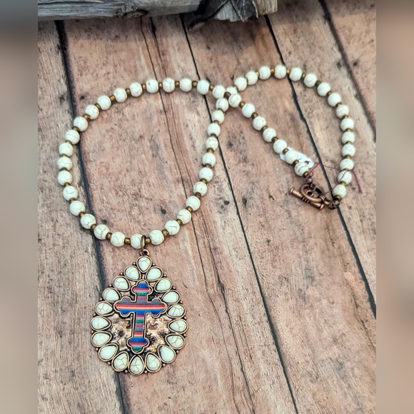 New Original Design Boho Western Necklace With Arrowhead - Picture 6 of 6